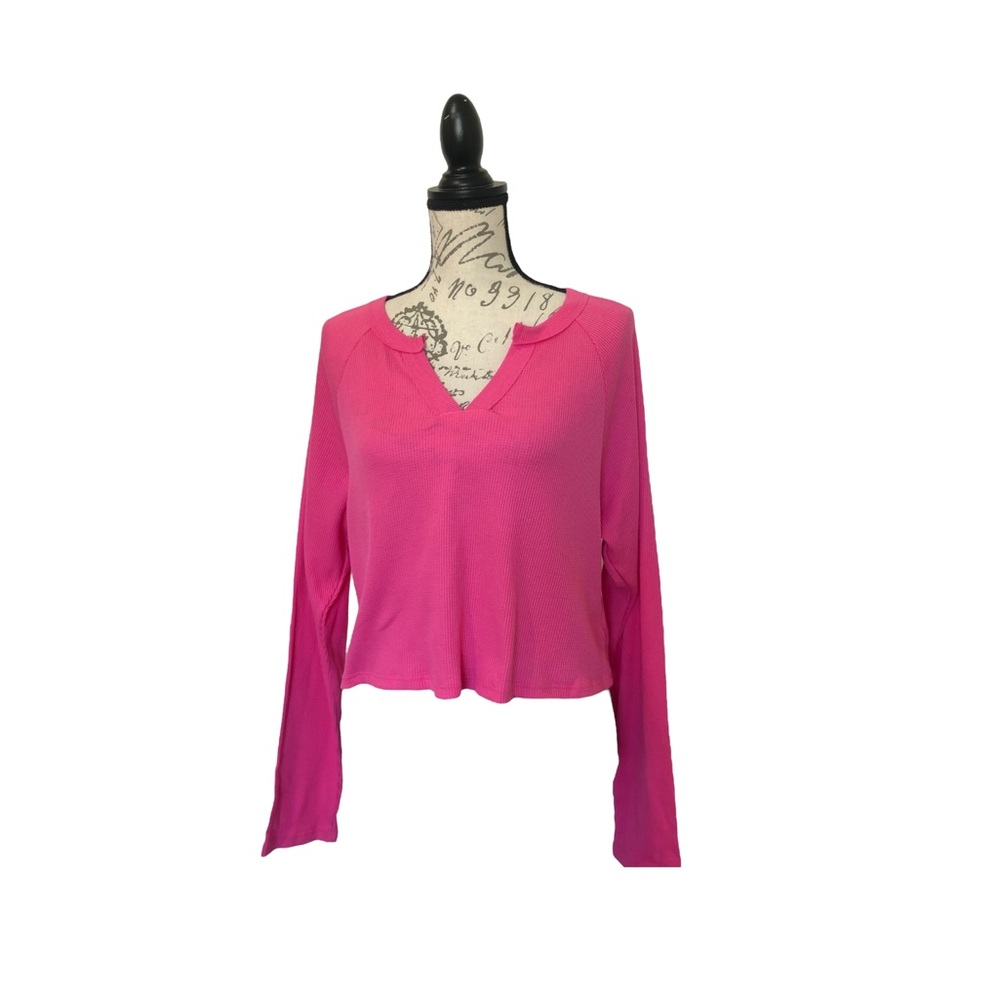 Wild Fable Womens Crop Top Large Pink
